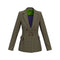 Emme Marella Giacca blazer Giacca Donna con disegno a cravatta Verde viola - Francavilla Moda